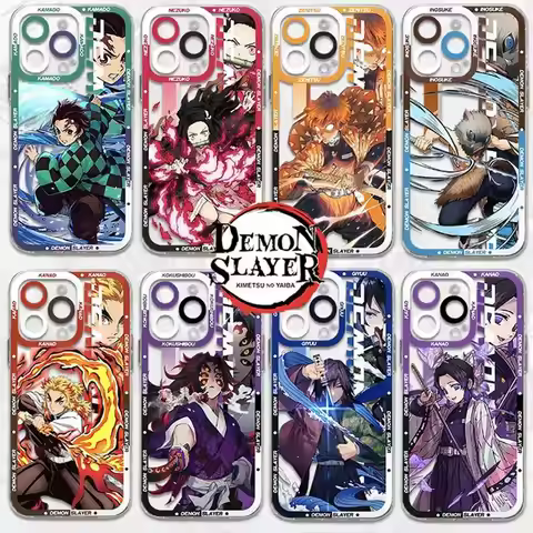 Anime Demons Slayers Case For Honor X9A X9B X8B X7B 90 Lite Nova 5T 3i 7SE Huawei P40 Lite 30 Pro Co