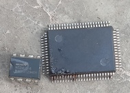 ic micom/program tv polytron HBT-05-001G + ic memori cabutan original