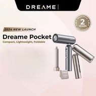 Dreame Pocket Hair Dryer Foldable  Travel | 3-IN-1 Curls, Hide Flyways, Highspeed Hair Dryer