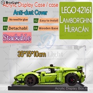❤️Lego Building Block 42161 Lamborghini HuracánTecnica Acrylic Display Case Toys box Storage Box