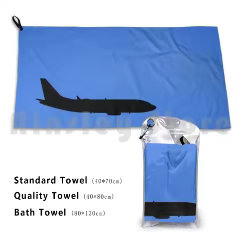 Boeing 737 Max-Jet Bath Towel Beach Cushion Boeing 737 Max Boeing 737 Max 737 Jet Airplane Pilot Avi