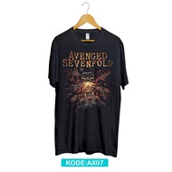 KATUN Avenged sevenfold band premium Cotton T-Shirt AX7