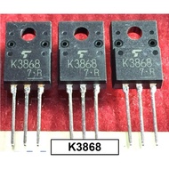 Bag of 3 MOSFET COMPONENTS N-CHANNEL 2SK3868 K3868 3868 TO-220 5A 500V new genuine Toshiba 100%-AG9