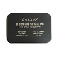 Zezzio 3D Graphite Thermal Pad 40W IC Graphene Cooling 3090/3080 Memory Thermal Silicone Grease Pad 