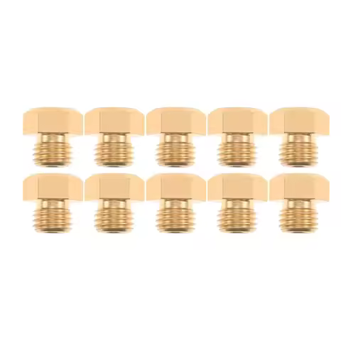 0.7*0.8CM M6*0.75 Gas Stove Nozzles G25 Natural Gas Compatible Orifice Size Variety 0.5-1.1mm For SA