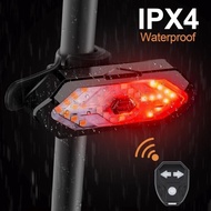 Lampu Sein Sepeda/Lampu Sein Sepeda USB Wireless Tanpa Kabel Waterproof/Lampu Belok Sein Sign Sen Re
