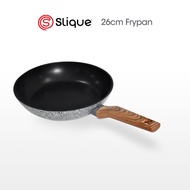 SLIQUE Granite Fry Pan 26cm Multi Layer Non-Stick Coating | Induction Base