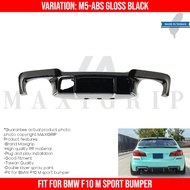 BMW F10 5 series M5 Competition Diffuser rear bumper diffuser bmw F10 accessories