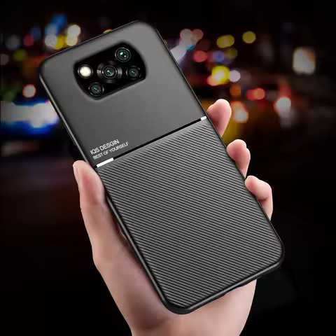 Slim Lightweight Magnetic Case for Mi POCO X5 X4 X3 Pro NFC M4 M3 Pro M5S X3GT X4GT F4GT M2 F2 X2 Ph