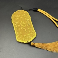 [Funny Funny Wooden Token] Emperor Token Card Holder Campus Card Student Bus Card Holder ID Holder J