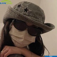 UNIIS Grunge Cowboy Hat, Comfortable Lightweight Grunge Cowgirl Hat,  Breathable Soft Cute Hat Acces