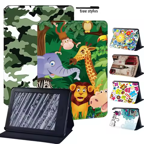 Cover for Kindle Paperwhite 5 11th 2021/Kindle 10th 2019 J9G29R/8th 2016 SY69JL Tablet Case for Pape