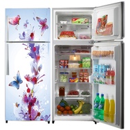 Purple B 2 door refrigerator sticker