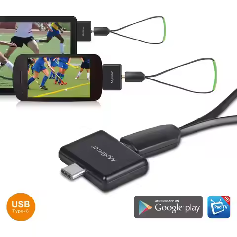 Type-C ISDB-T Full Seg PT275C Pad TV Tuner Watch HD TV on Android Phone/Pad for Japan Brazil Peru Ph