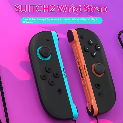 2 Pack Wrist Straps for Switch 2 Joy-Con 2 Adjustable Anti-Fall Hand Lanyards for SW2 Wireless Contr