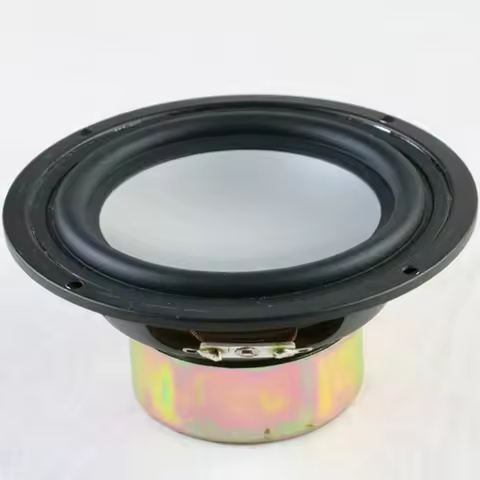 SOTAMIA 1Pcs 5 Inch Subwoofer Audio Speaker 4 Ohm 30W Aluminum Vibrating Basin Rubber Edge Subwoofer