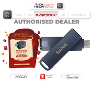 SanDisk Phone Drive USB Flash Drive for iPhone, Lightning and USB Type-C™ (64GB/ 128GB/ 256GB)