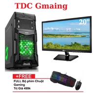 { FULL } Bộ máy tính game Bộ máy tính để bàn TDCGaming intel core i7 2600/ Ram 8gb/ Hdd 2000gb  Màn 