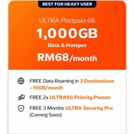 UMOBILE ULTRA POSTPAID 68 (1000GB)