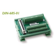 ADLINK DIN-68S-01 Terminal Board with One 68-pin SCSI-II Connector NEW & ORIGINAL