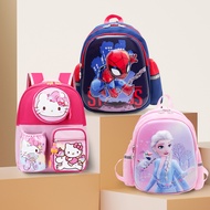 3D Kids Bag Frozen Spiderman Ultraman Paw Patrol Cartoon Kindergarten Backpack School Bag 2025