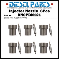 6Pcs Diesel Fuel Injector Nozzle Tips DN0PDN121 DNOPDN121 NP-DN0PDN121 NP-DNOPDN121 for Nissan TD42 