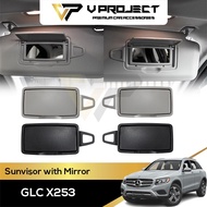 Mercedes Benz GLC X253 GLC200 GLC250 GLC300 Car Sun Shade Sun Visors Mirror Cover Replace V Project 