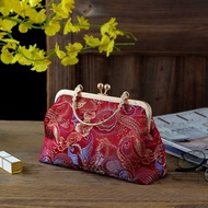 Chinese Elements Satin Banquet Clutch Dress Bag Hanfu Bag 1.8