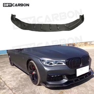 Carbon Fiber / FRP Front Bumper Lip Spoiler Splitters Cover For BMW 7 Series G10 G11 M760 730i 740i 
