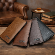 Men's PU Leather Wallet Multi-Card Holder Long Travel Slim Youth Bag Large Currency Passport Wallet