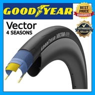 GOODYEAR VECTOR 4SEASONS BICYCLE CYCLING ROAD TIRE - 700 X 25C 28C - CLINCHER ( 4 SEASON / 4 SEASONS )