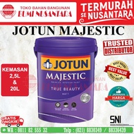 jotun majestic true beauty matt 25l putih cat tembok interior premium - 25l tinting custom