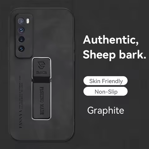 For Huawei Nova 7 5G Case Hard Shockproof PU Leather Protective CellPhone Back Cover For JEF-NX9 Pho