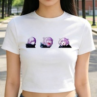 Y2K Japan Anime Crop Top - Baddie Style
