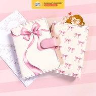 BINDER COQUETTE PRINTING Size A6 6 rings, A5 20 rings, & B5 26 rings