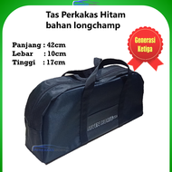 Tas Perkakas Toolbag Tool bag Hitam SEVEN HORSE bahan "longchamp" Generasi Ketiga muat kunci T by Pe