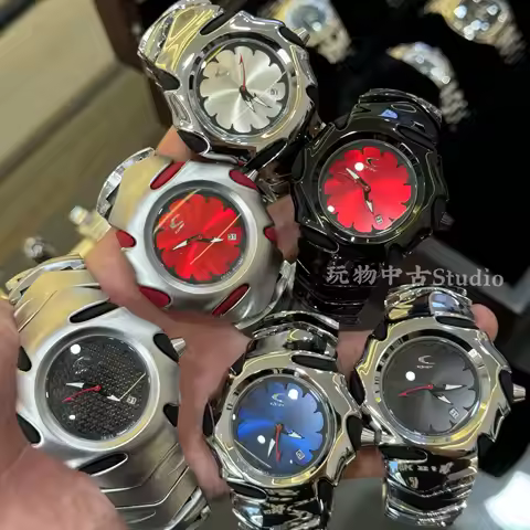 Blade special-shaped watch non-Oakley retro European and American watch premium ins niche design tre