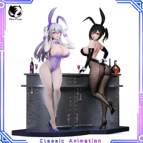 【Original】 BearPanda Bunny Girl Asanagi Rin Xiya Temperature Paint & 3D Crystal Eye & Creative Scene