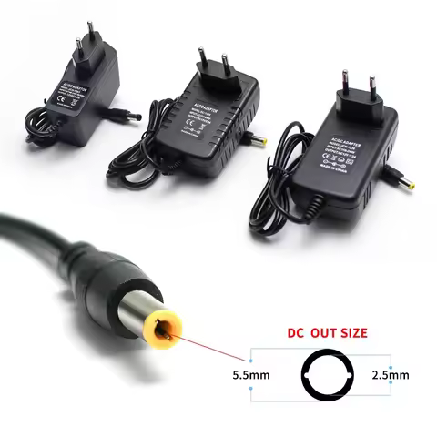 Power Adapter DC 5V 6V 8V 9V 10V 12V 1A 2A 3A Power Adapter 220V To 12V 5 6 8 9 10 12 V Supply Switc