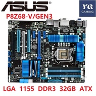 Asus P8Z68-V Pro/GEN3 Desktop Motherboard Z68 Socket LGA 1155 i3 i5 i7 DDR3 32G ATX UEFI BIOS Origin