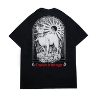 Lazyduck x Psycho Tshirt Black Unisex CREATURE OF THE NIGHT