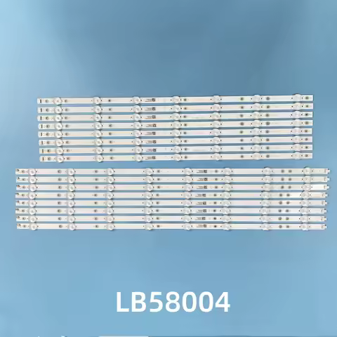 16pcs LED 58PUS7304/12 58PUS6704/12 58PUS6754/12 TPT580B5-U2T01D REVS01D REV.S01D LB58004 V0_00 LB58