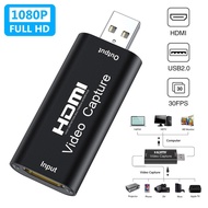 ((Good Things Preferred) 4k 1080P Full HD HDMI to USB 2.0 Video Capture Card, Used for Mobile Games 