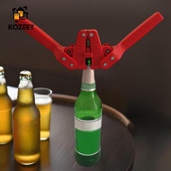 KOZEEY Beer Bottle Capper Kit Precision Lever Action Cap Sealer for Kitchen DIY Brewing Projects