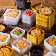 (100 trays) 50g mooncake mica tray 75g mooncake mica tray 100-125g mooncake mica tray