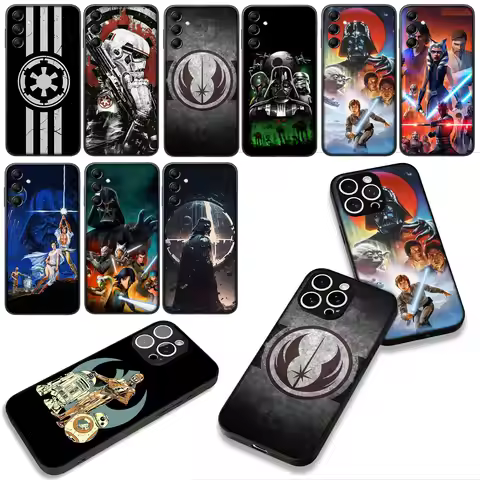 for Samsung Galaxy A55 A54 A25 A36 A17 A26 A35 A33 A34 A14 A37 S8 S9 S20 S21 FE S10 Plus Case Stars