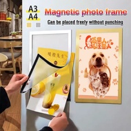 Magnetic photo frame photo certificate frame wall sticker magnetic frame A4/A5/A6