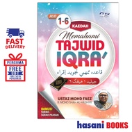 HASANI FAJAR PAKEER KAEDAH MEMAHAMI TAJWID IQRA JILID 1 - 6 9789838221269