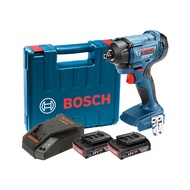 BOSCH 博世 18V鋰電衝擊起子機 GDR 180-LI 2.0Ah雙電套裝組｜013001210101