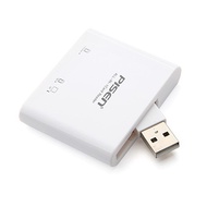 PISEN 3 in 1 memory card reader (1. SD/SDHC; 2.CF;3.T-Flash/Micro SD/Micro SDHC )